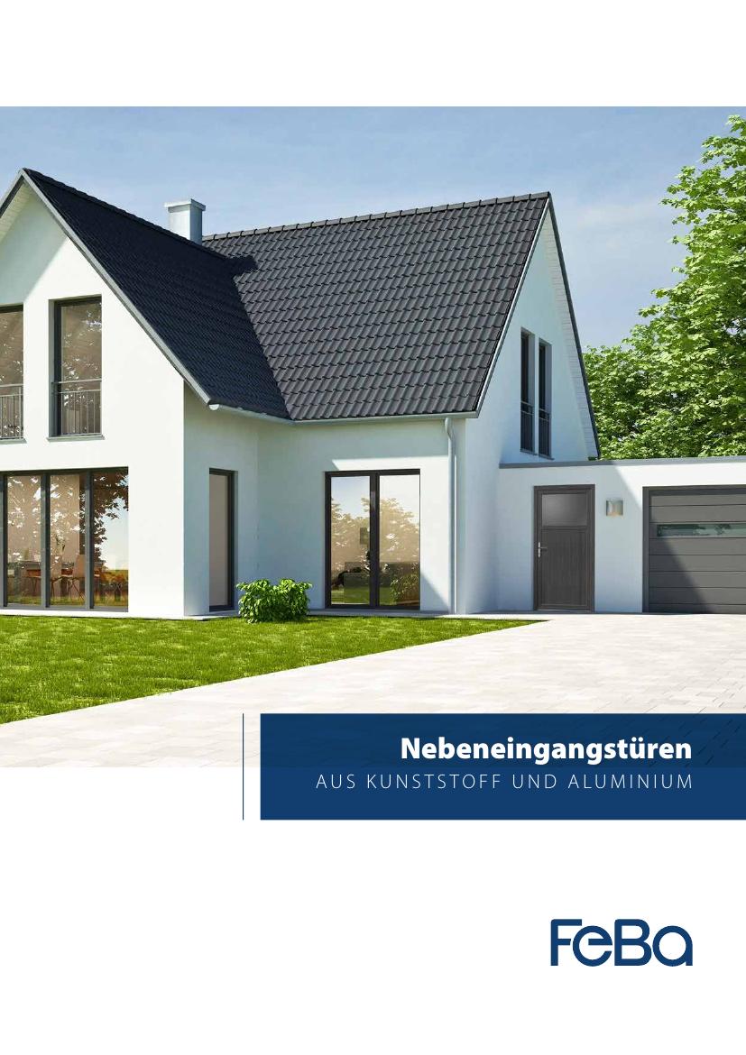 Prospekt Nebeneingangstüren