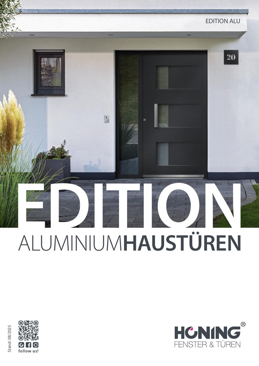 Prospekt Edition Aluminium